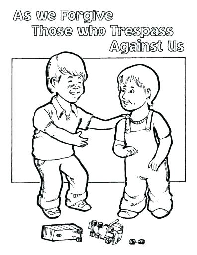 396x512 Joseph Forgiveness Coloring Page Prayer Pages