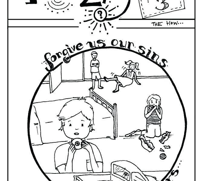678x600 Forgiveness Coloring Pages Lds