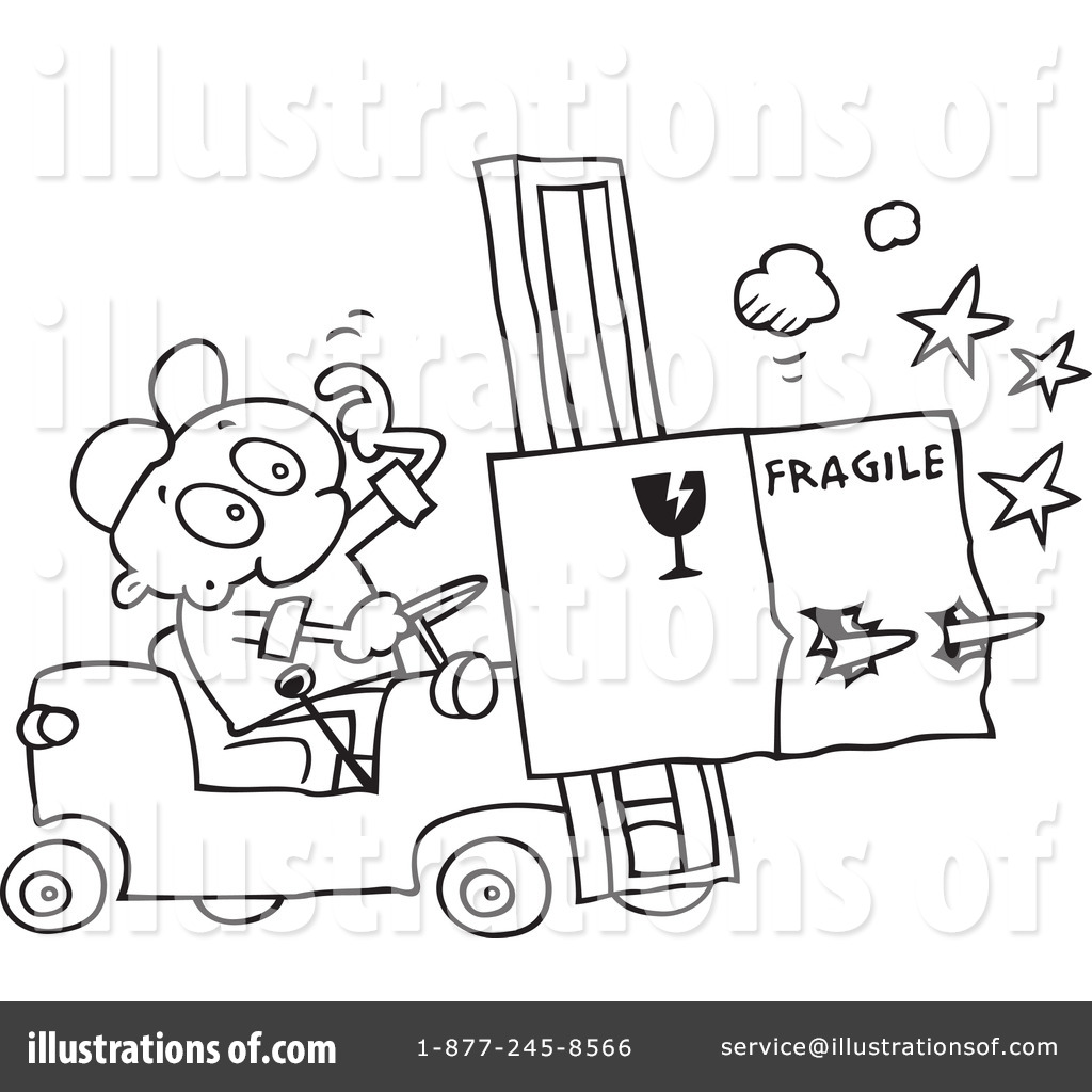 1024x1024 Forklift Clipart