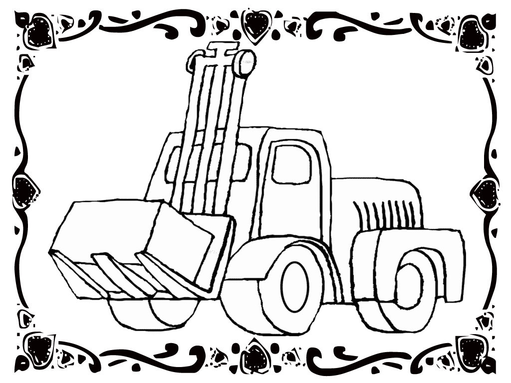 1024x768 Best Of Forklift Coloring Pages Gallery Printable Coloring Sheet
