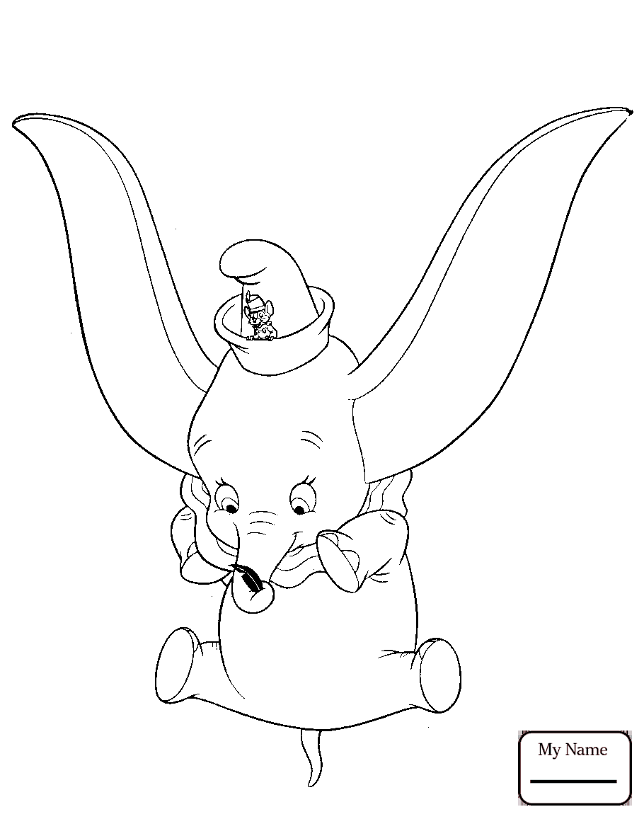 910x1157 Dumbo Makes Fountain Cartoons Coloring Pages For In 4