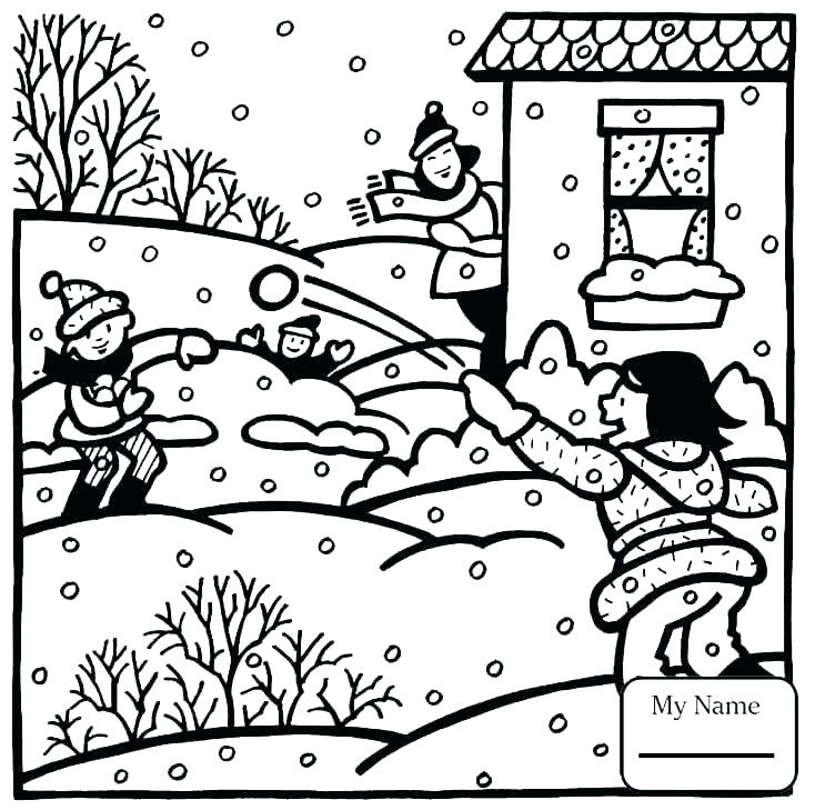 734x729 Seasons Coloring Page Fall Season Coloring Pages Seasons Coloring