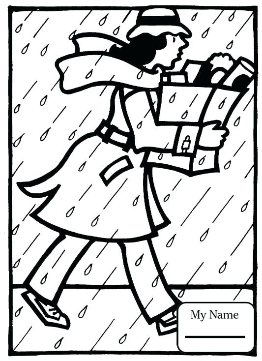 533x734 Seasons Coloring Page Seasons Nature Seasons A House Buried In