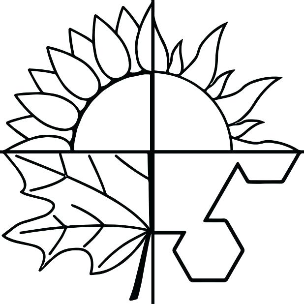618x618 Seasons Coloring Pages 4 Seasons Coloring Page Season Four Pages