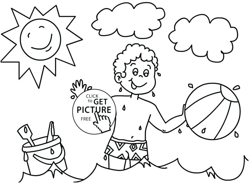 827x609 Seasons Coloring Pages Seasons Coloring Sheet Seasons Coloring