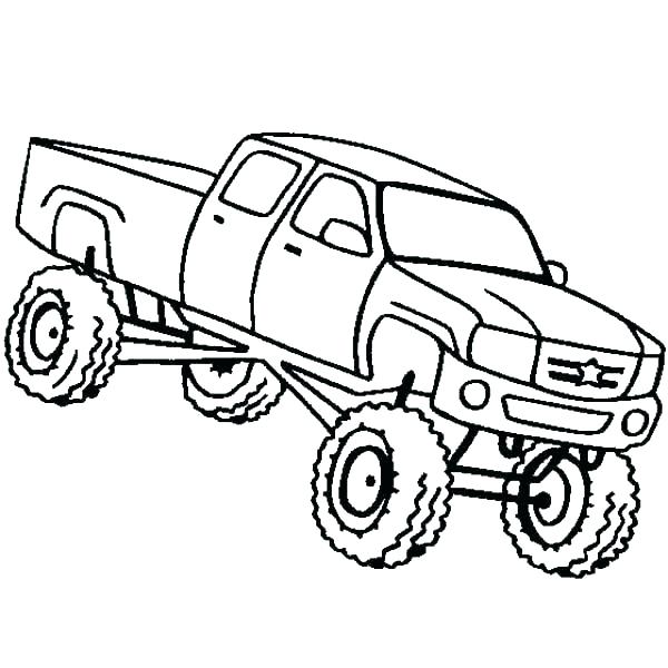 600x600 4 Wheeler Coloring Pages Four Wheeler Coloring Pages Four Wheeler