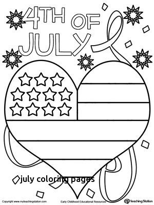 Fourth Of July Coloring Pages