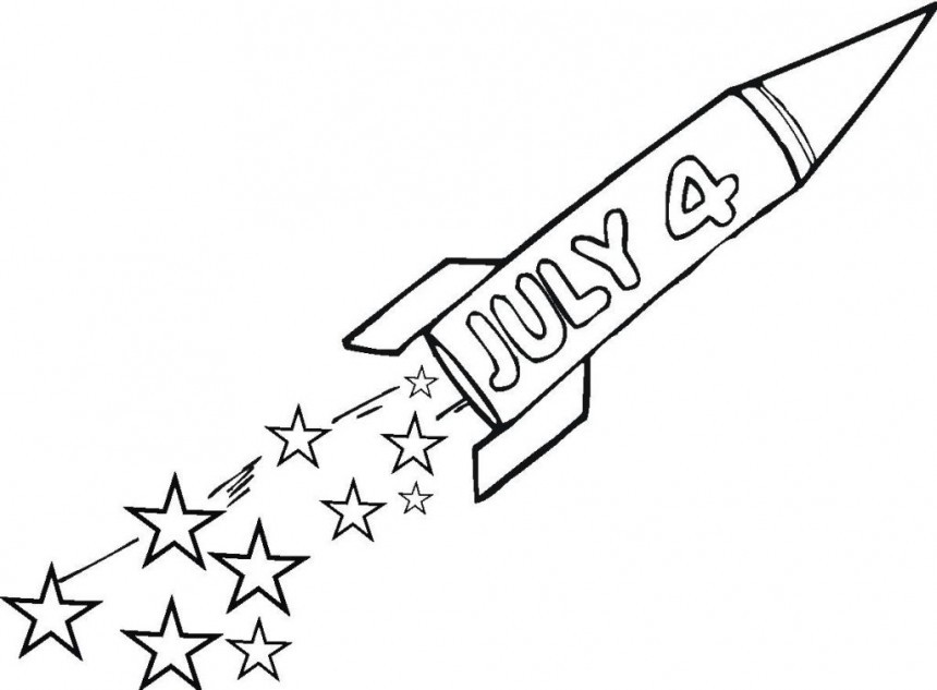 860x633 Fourth July Coloring Pages Skat Bebo Pandco