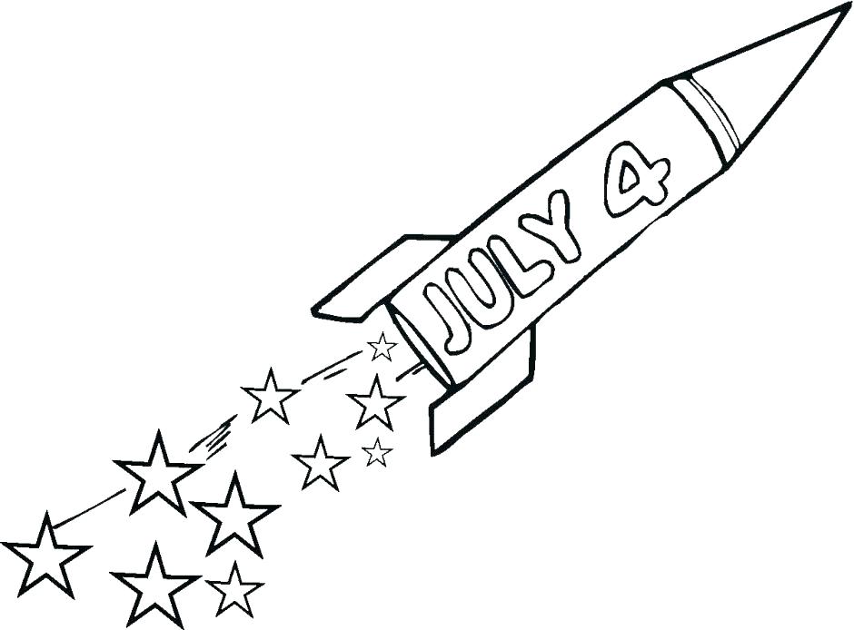 940x694 Celebrate New Year With Fireworks Coloring Page Download Print