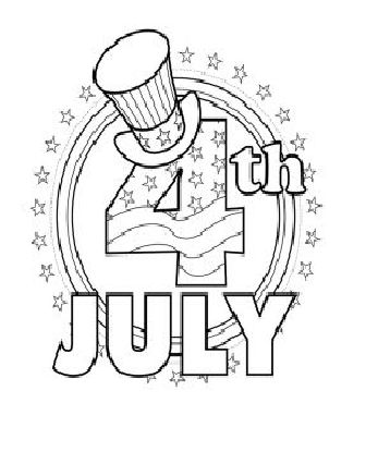 Fourth Of July Coloring Pages To Print