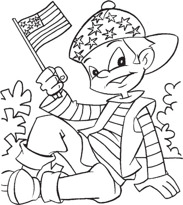600x670 Printable 4th Of July Coloring Pages Amp Sheets
