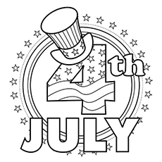 230x230 4th Of July Coloring Pages Printable Collection
