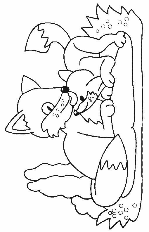 510x794 Fox Coloring Pages Pt2014 Foxes, Craft And Adult