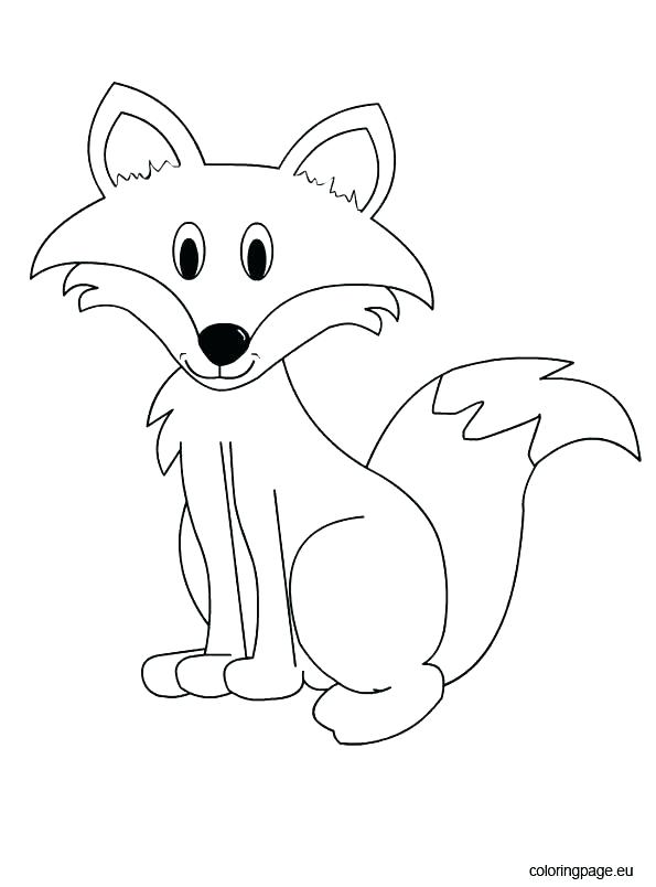 595x804 Fox Free Coloring Pages Healthcaretipssite Fox Free Coloring Pages