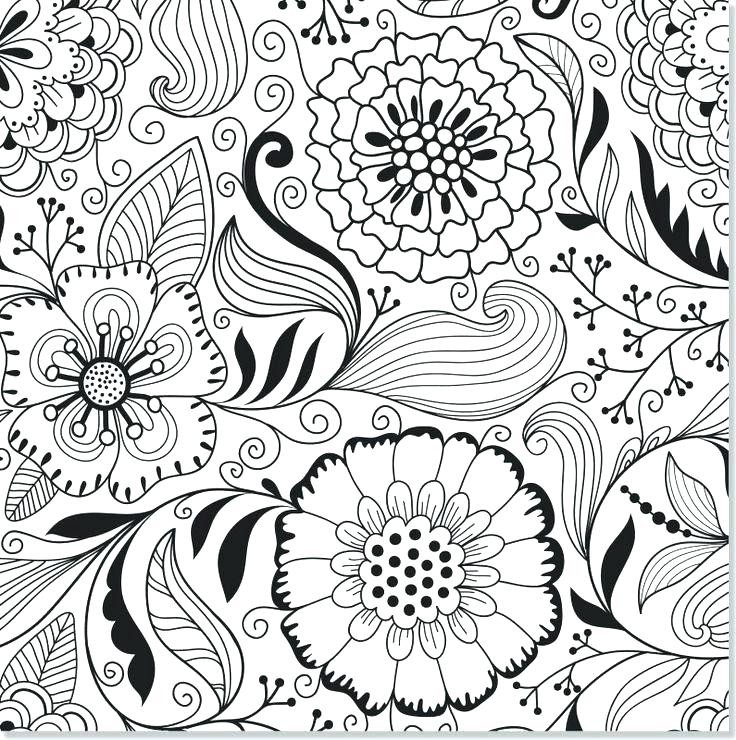 736x740 Fractal Coloring Pages Fractal Coloring Book Coloring Page Free