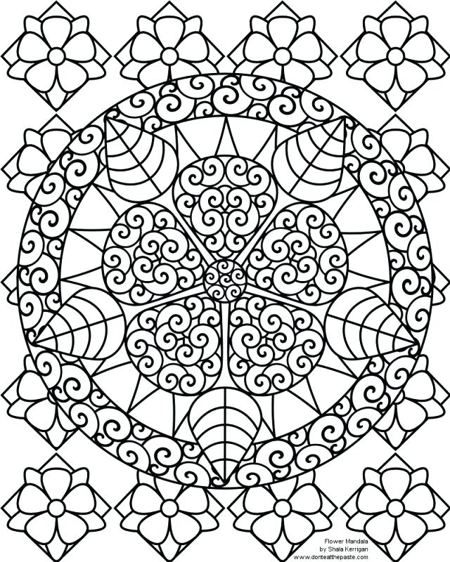 640x800 Fractal Coloring Pages Fractal Coloring Pages Best Of Best Adult