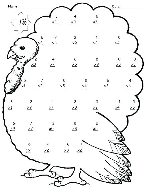 507x656 Fraction Coloring Sheet 5th Grade Second Grade Coloring Pages