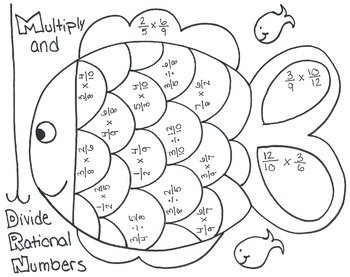 350x277 Multiplying And Dividing Fractions Coloring Pages Worksheets