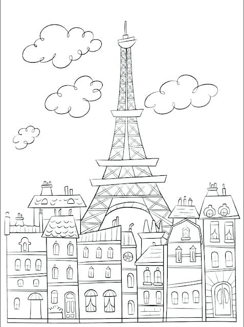 477x640 France Coloring Page Tower Coloring Pages Coloring Pages And Free