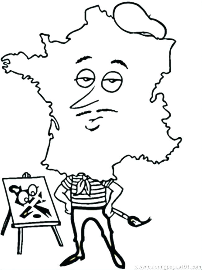 650x871 France Flag Coloring Page Flag Coloring Page Coloring Page Tower