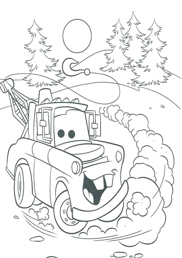 600x849 Cars 2 Francesco Bernoulli Coloring Pages