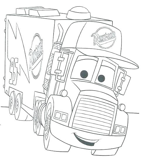 485x546 Cars 2 Coloring Pages Coloring Pages Cars Mater Coloring Page Free