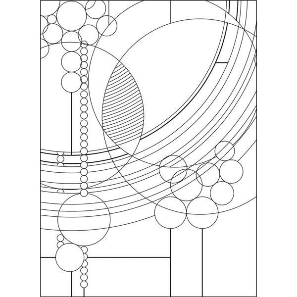 600x600 Frank Lloyd Wright Postcard Coloring Book Frank Lloyd Wright