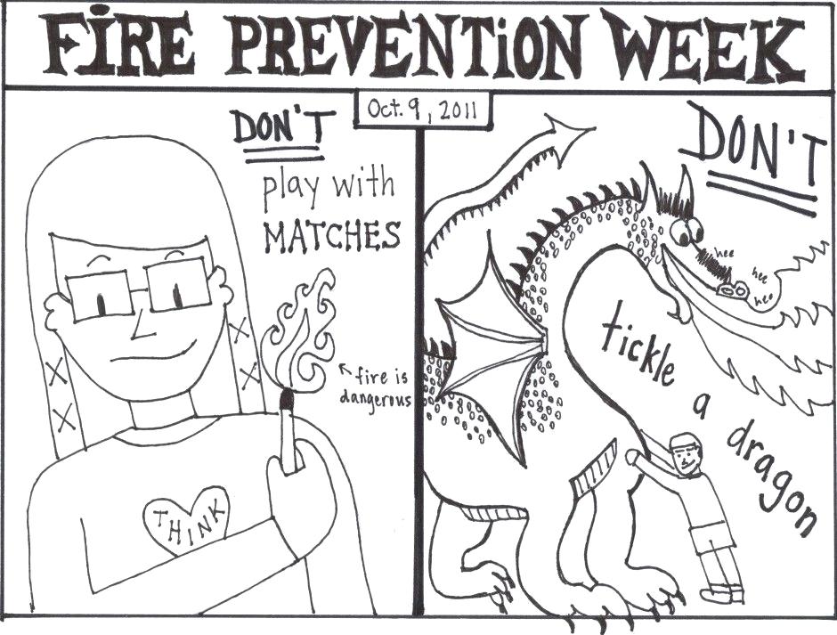 940x713 Free Fire Prevention Coloring Books Plus Fire Safety Coloring