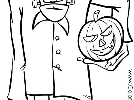 440x330 Frankenstein Coloring Page X Cute Frankenstein Coloring Pages