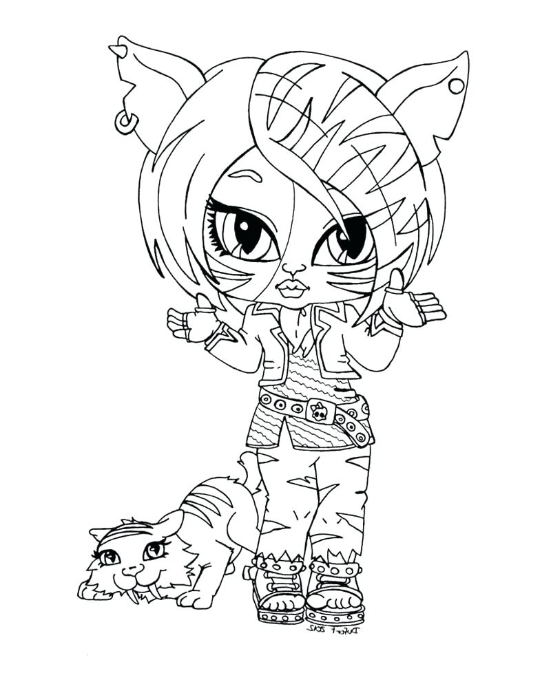 800x978 Monster High Coloring