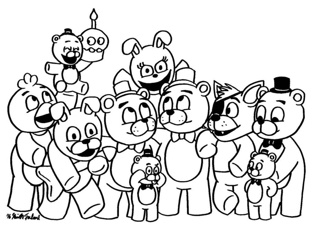 1021x782 Coloring Page The Nightmare's Over By Negaduck9