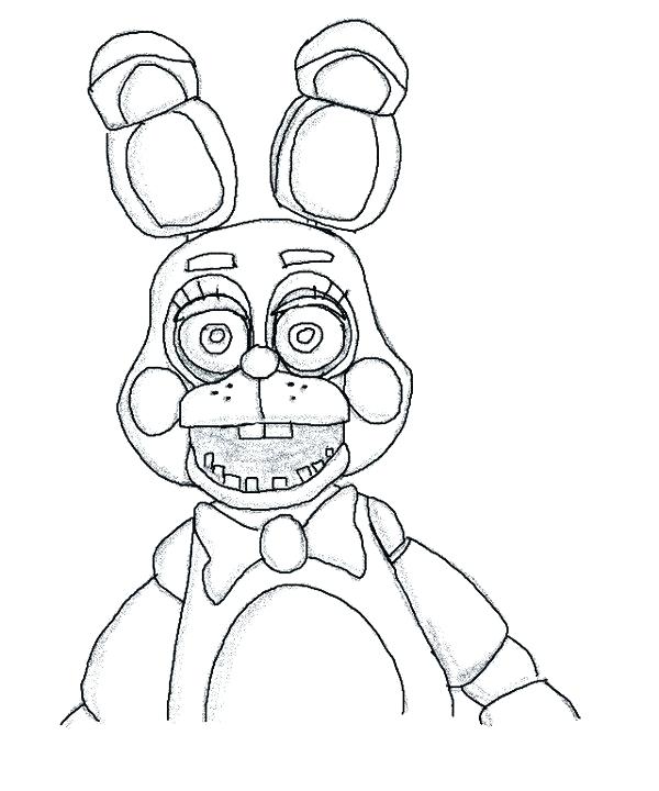 600x720 Freddy Fazbear Coloring Page Medium Size Of Sketch By Coloring