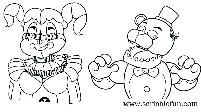 810x450 Freddy Fazbears Pizza Coloring Pages Pizza Coloring Pages