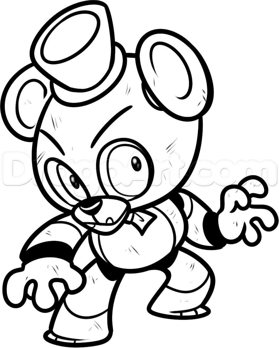 904x1126 Freddy Fazbear Five Nights