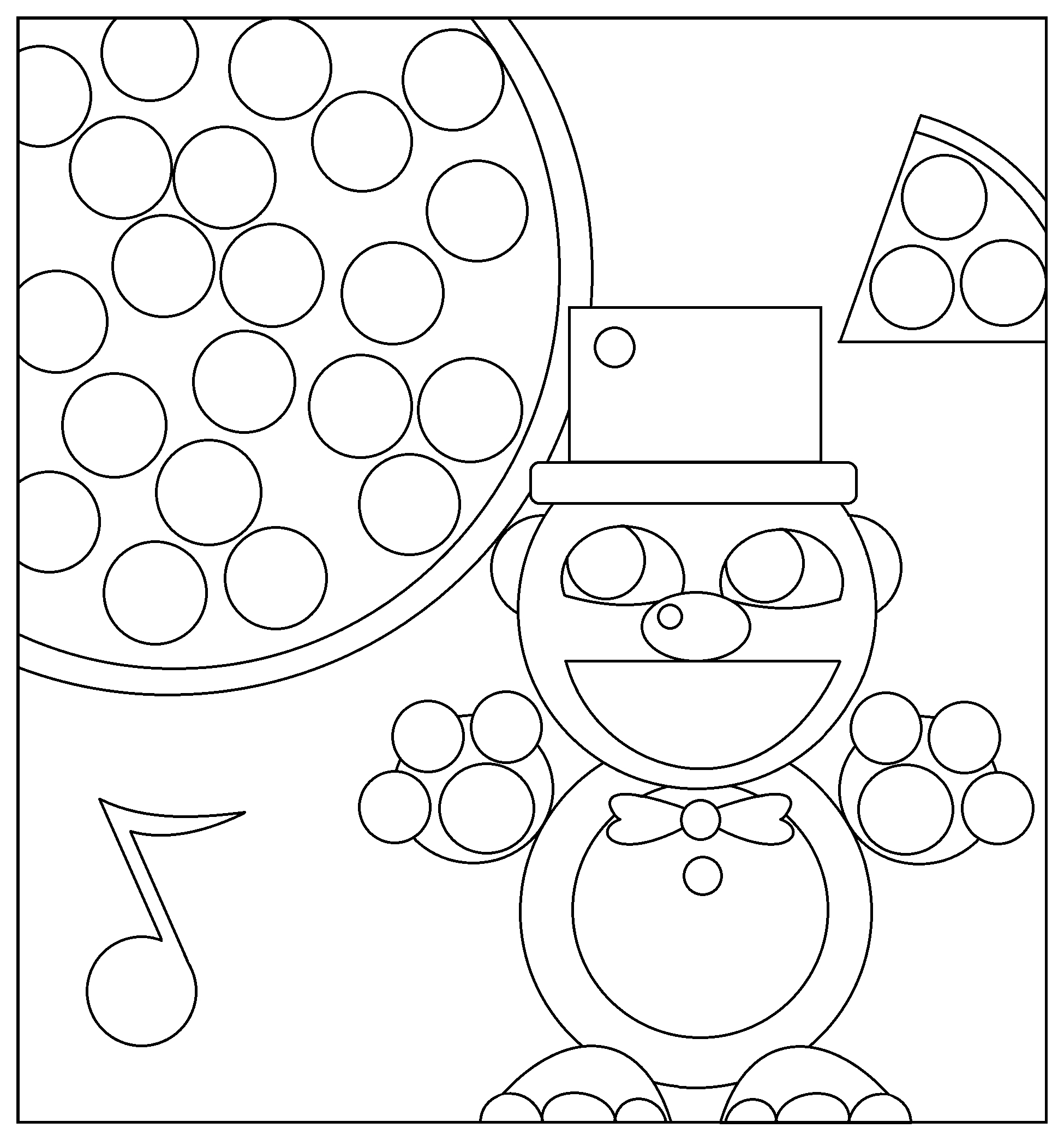 1950x2089 B0vgsoy Draw Nightmare Freddy Fazbear Five Nights