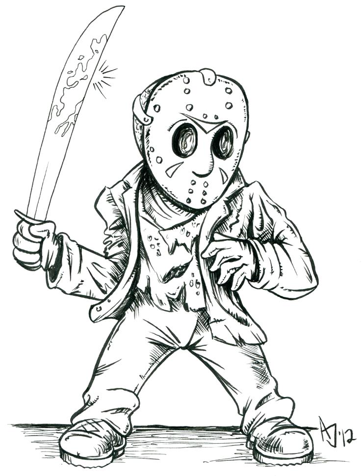 740x970 Freddy Krueger Coloring Pages The Coloring Pages Coloring Pages 9
