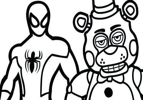 476x333 Night Coloring Sheet Night Coloring Sheet Five Night Of Coloring