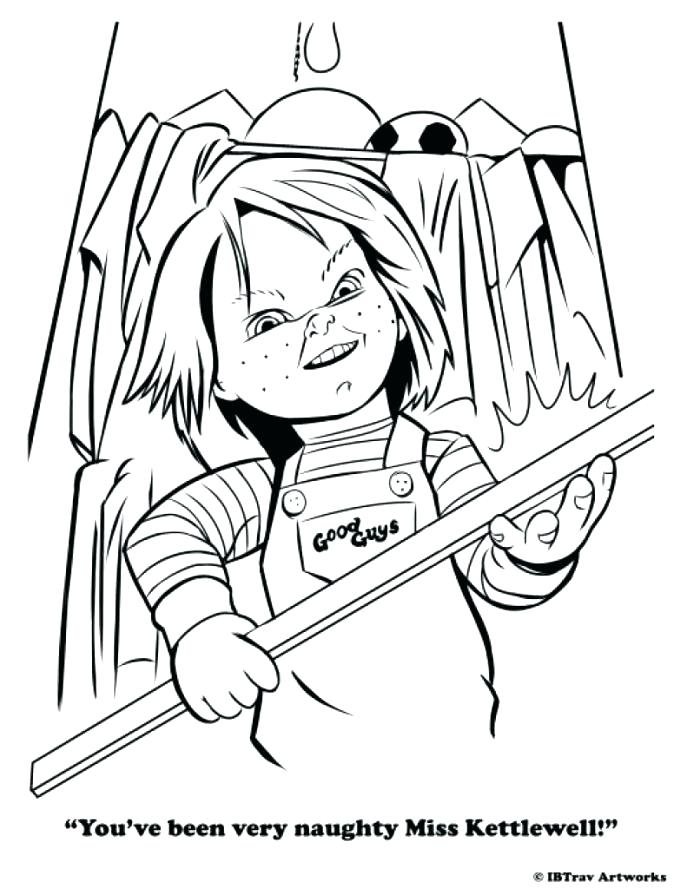 687x889 Freddy Krueger Coloring Pages