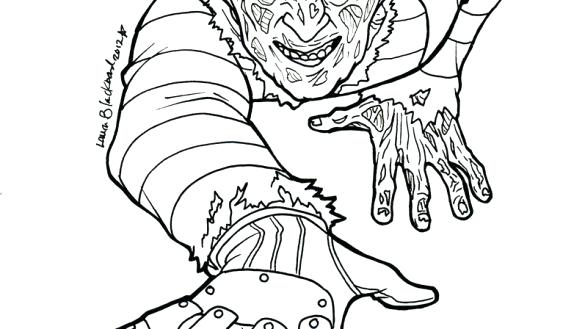585x329 Freddy Vs Jason Coloring Pages Quick Coloring Pages Co Freddy Vs