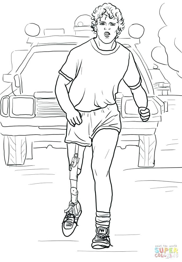 618x888 Frederick Douglass Coloring Page Coloring Page Terry Fox Run Free