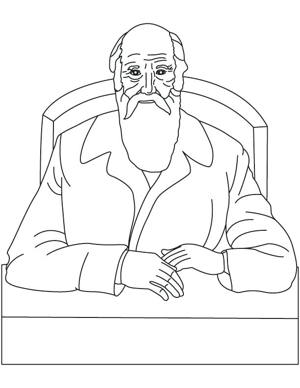 612x792 Frederick Douglass Coloring Page Click To See Printable Version