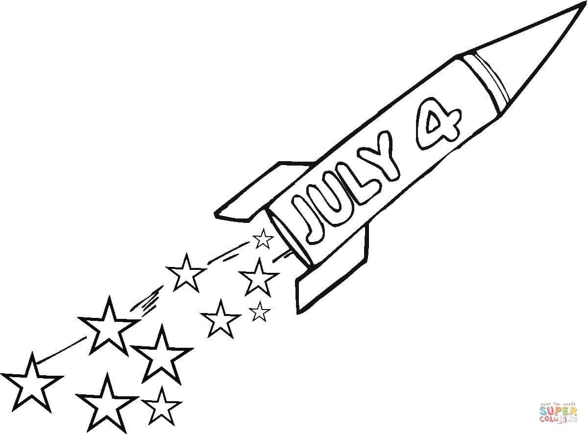 Free 4th Of July Coloring Pages