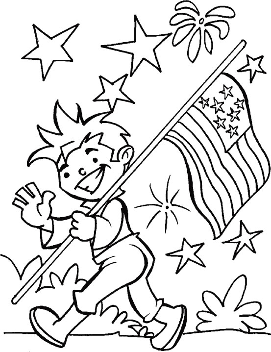 553x718 4th Of July Parade Coloring Pages Download Free 4th Of July