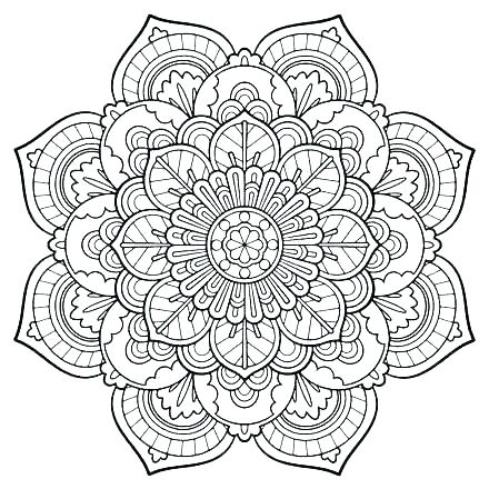 440x440 Abstract Coloring Pages Adults Coloring Pages Adults