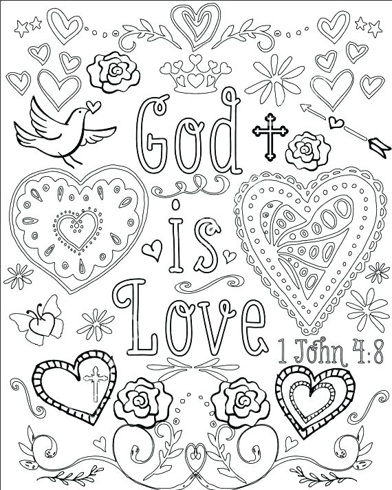 570x712 Free Christian Coloring Pages Christian Coloring Pages For Adults