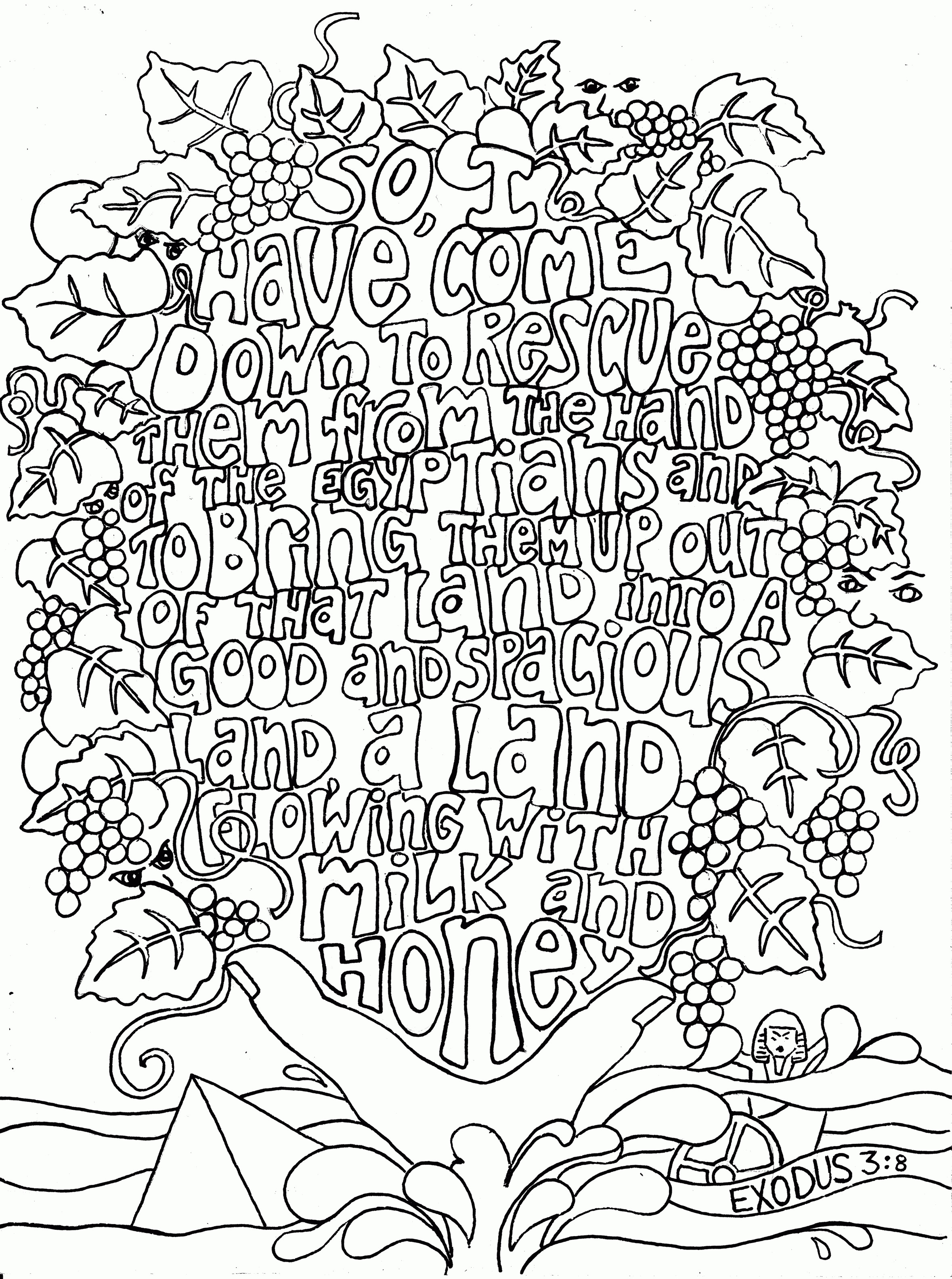 2358x3168 Top 10 Free Printable Bible Verse Coloring Pages Online Kids
