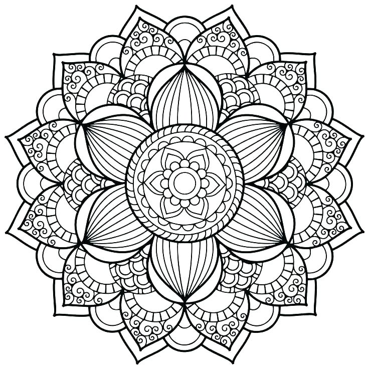736x736 Mandala Coloring Pages Online Online Mandala Coloring Pages