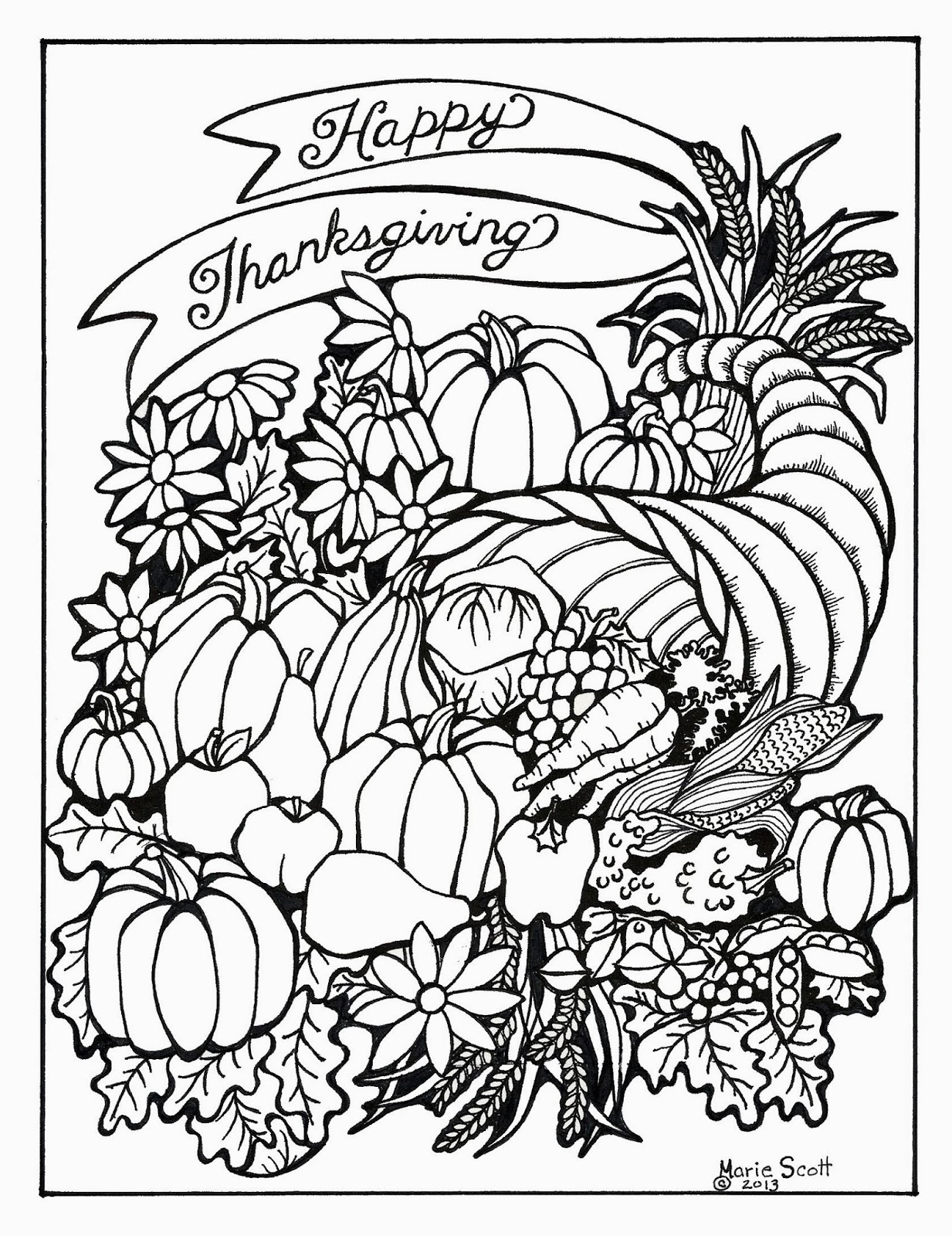 1233x1600 Soar Free Adult Thanksgiving Coloring Pages Happy To Download