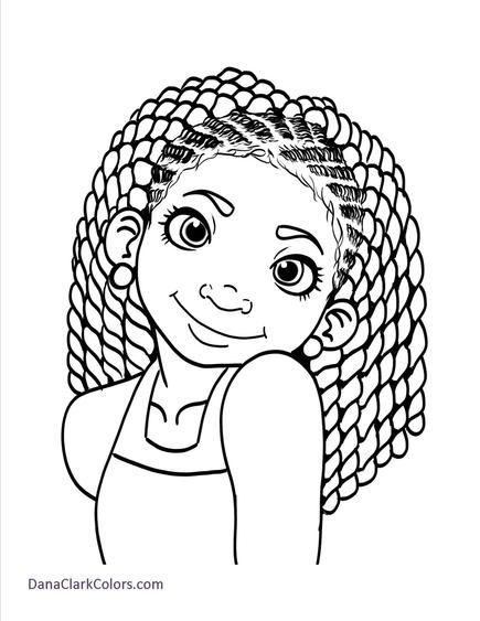 435x563 African American Coloring Pages Prepossessing Top 90 Black