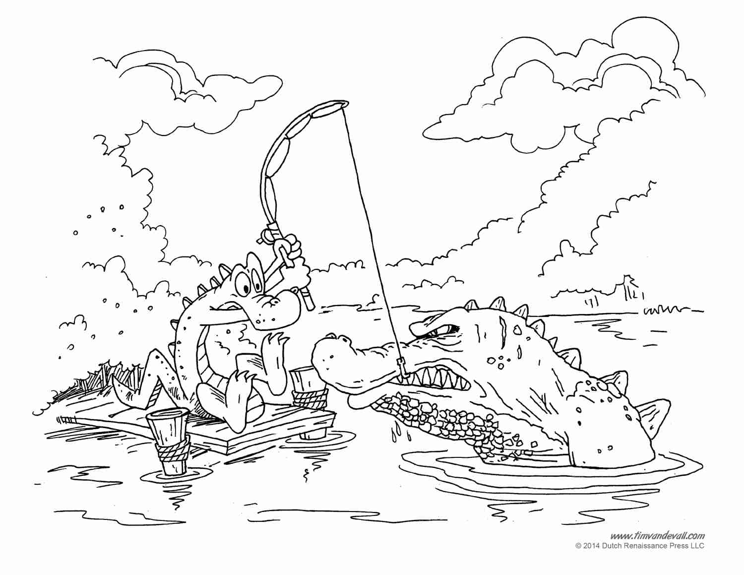 1500x1159 Free Printable Alligator Coloring Pages For Kids Outstanding Page